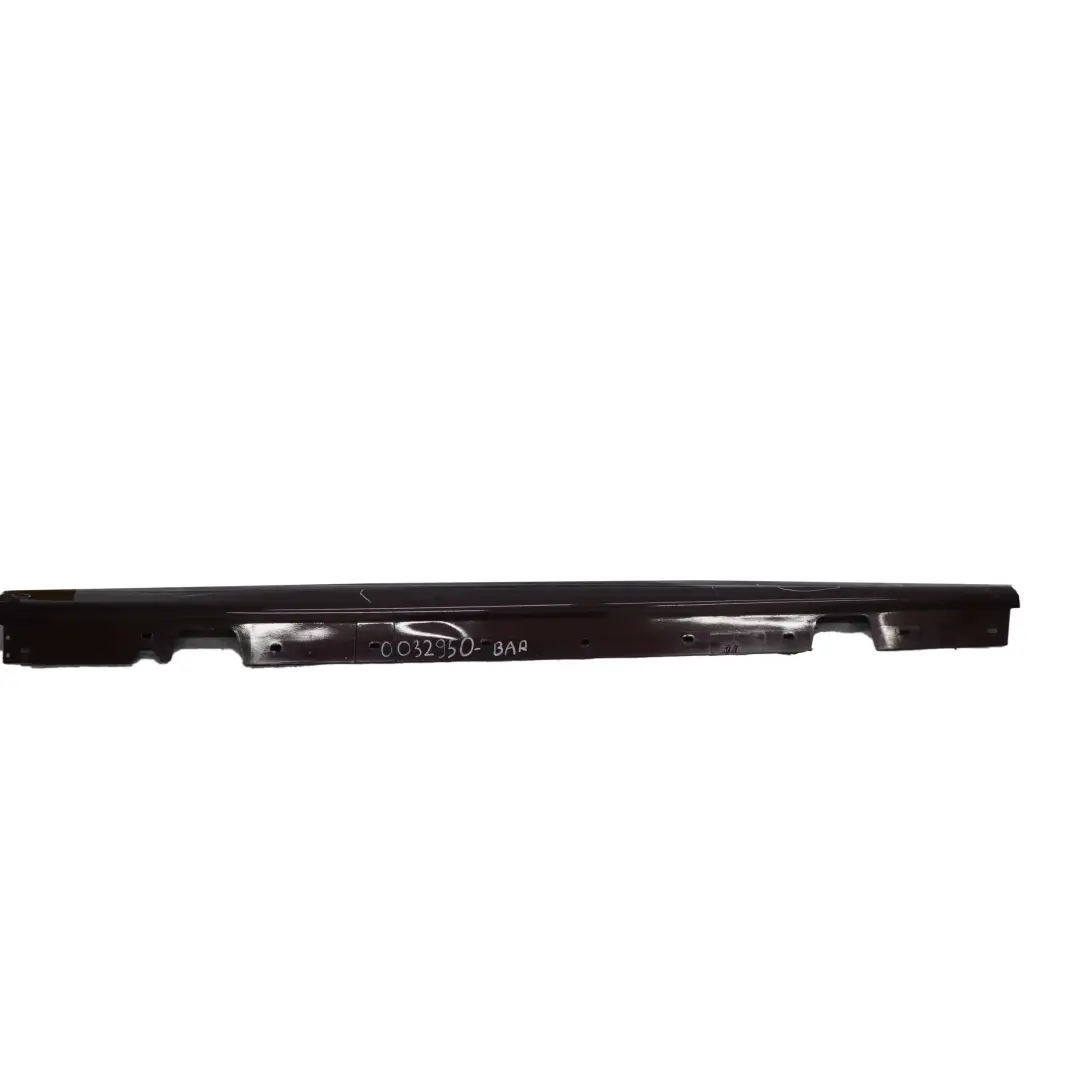 BMW E90 E91 Sill Strip Faldon Lateral Derecho Barberarot Rojo Metalico - A39 - SKU 0032950-BAR - Número de pieza 0032950