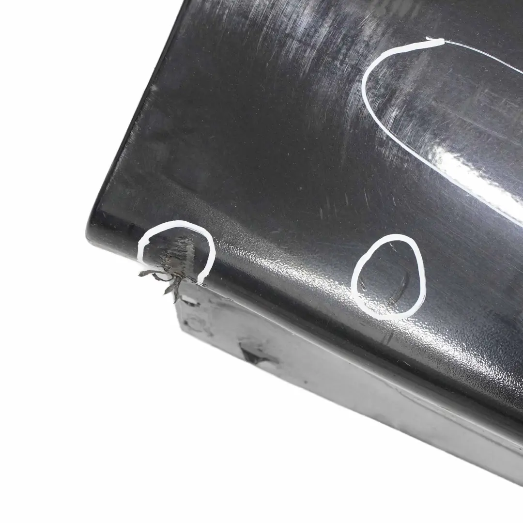 BMW E90 E91 Faldón lateral derecho Zafiro negro metalizado - 475 - SKU 0032950-BS5 - Número de pieza 0032950