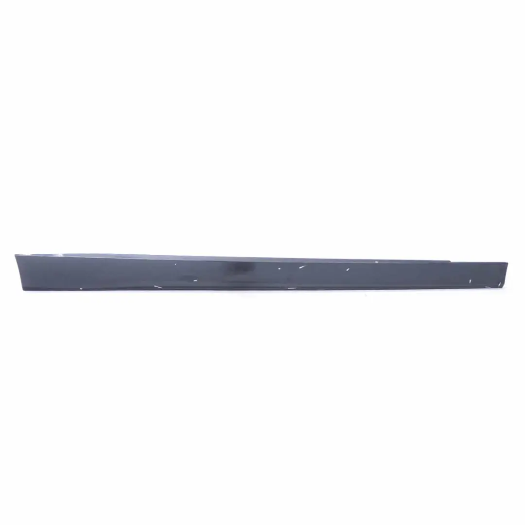 BMW E90 E91 Bas de Porte Bouchon Droit Noir de Carbone Metallique 416 - SKU 0032950-CAR1 - Numéro de pièce 0032950