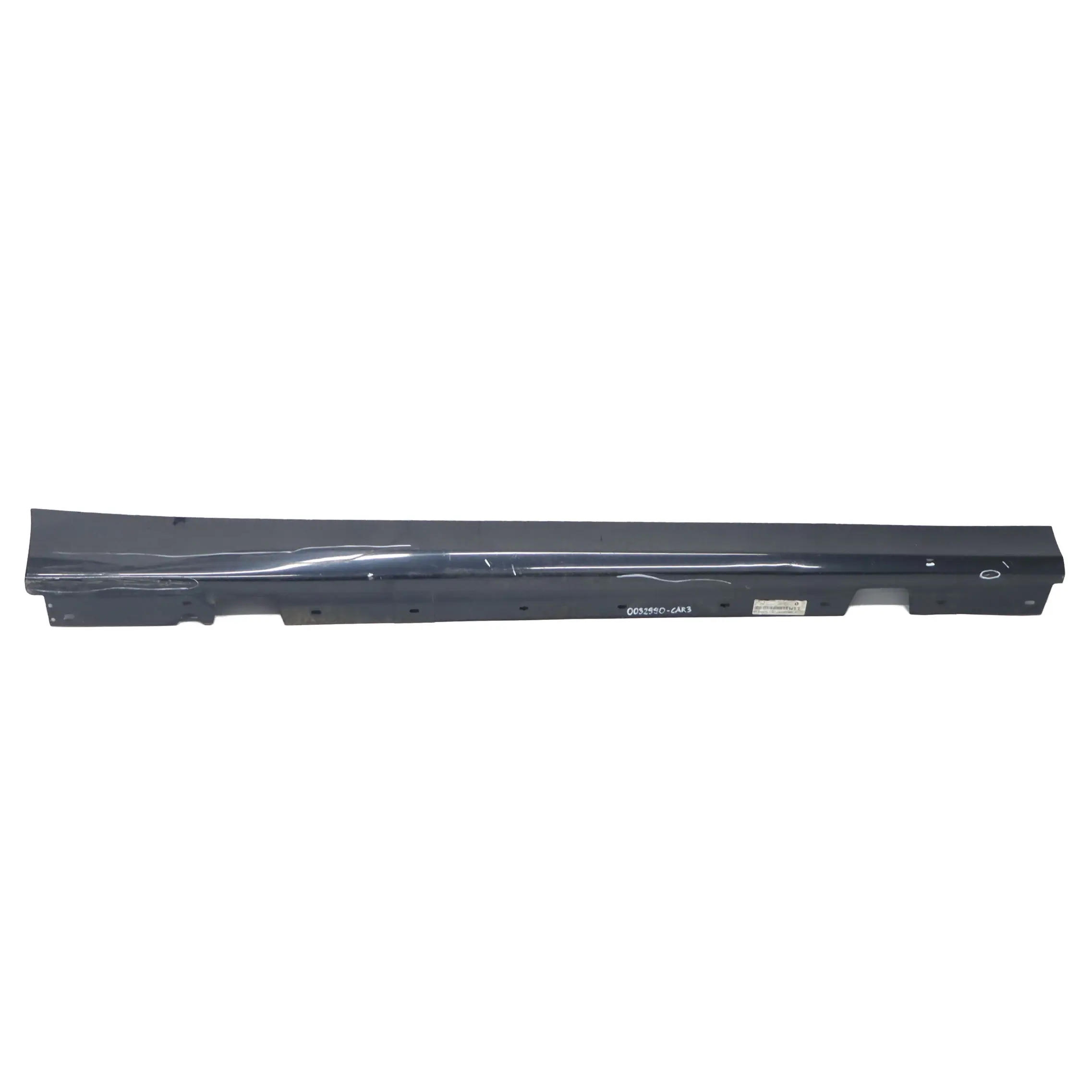 BMW E90 E91 Faldon Lateral Derecho Carbonschwarz Carbon Black - 416