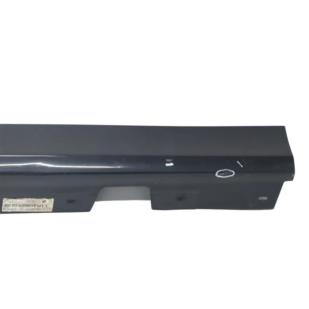 BMW E90 E91 Faldon Lateral Derecho Carbonschwarz Carbon Black - 416 - SKU 0032950-CAR3 - Número de pieza 0032950