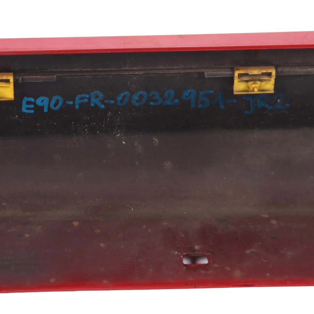 Side Skirt Sill BMW E90 E91 Trim Strip Right O/S Japanrot Japan Red - 438 to with Part number 0032950 Side Skirt Sill BMW E90 E91 Trim Strip Right O/S Japanrot Japan Red - 438 - SKU 0032950-JR2 - Part number 0032950