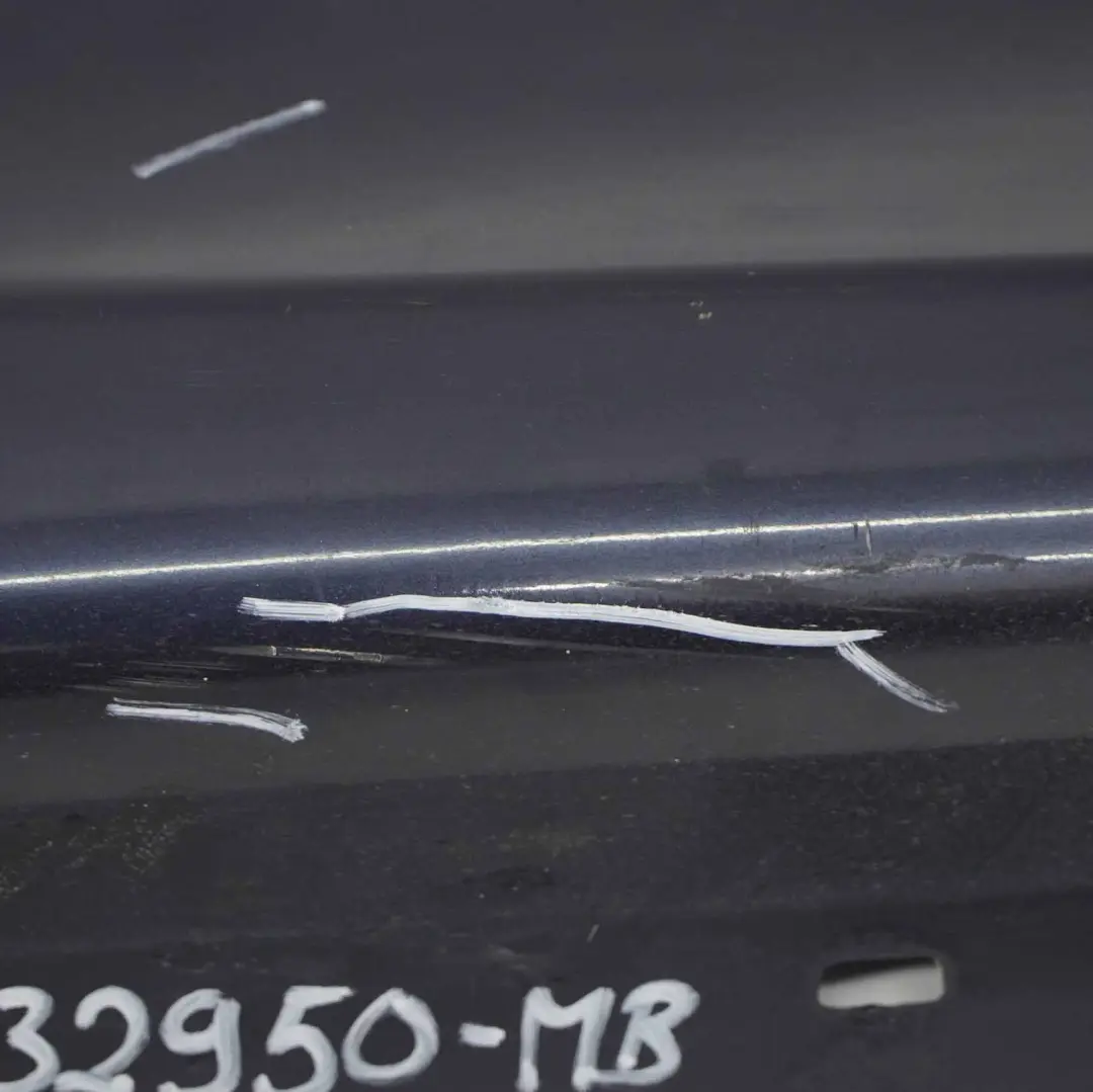 Side Skirt Sill Strip Right O/S Monacoblau Monaco Blau Blue - A35 BMW E90 E91 - SKU 0032950-MB - Part number 0032950