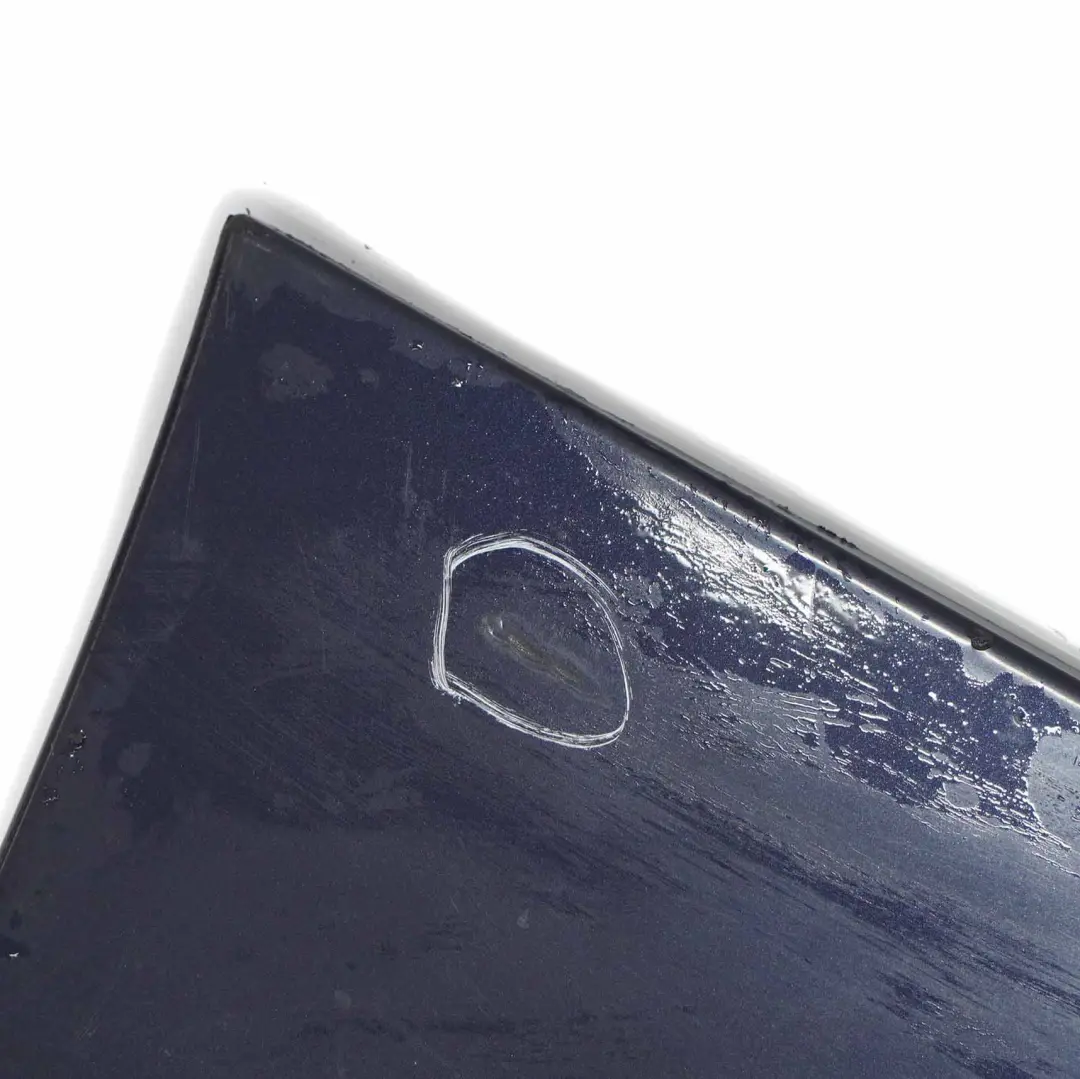 Side Skirt Sill Strip Right O/S Monacoblau Monaco Blau Blue - A35 BMW E90 E91 - SKU 0032950-MB - Part number 0032950