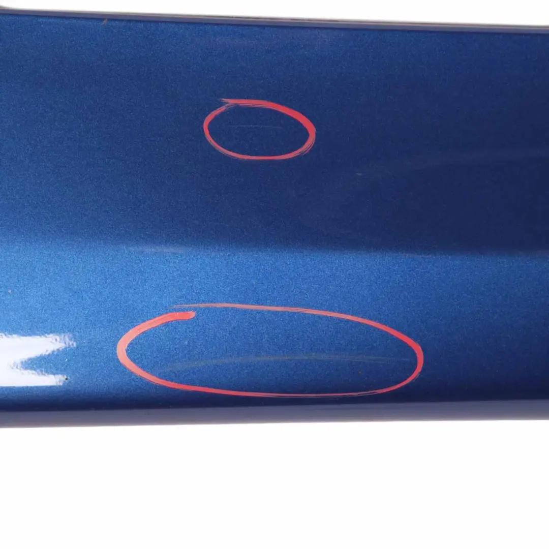Side Skirt Sill Strip Right O/S Montegoblau Blau Blue Metallic - A51 to BMW E90 E91 with Part number 0032950 BMW E90 E91 Side Skirt Sill Strip Right O/S Montegoblau Blau Blue Metallic - A51 - SKU 0032950-MTB5 - Part number 0032950