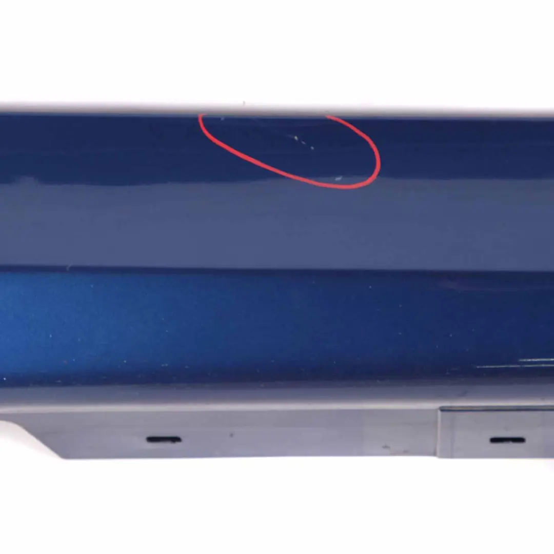 BMW E90 E91 Sill Strip Side Skirt Right O/S Montegoblau Blau Blue Metallic - A51 - SKU 0032950-MTB - Part number 51770032950