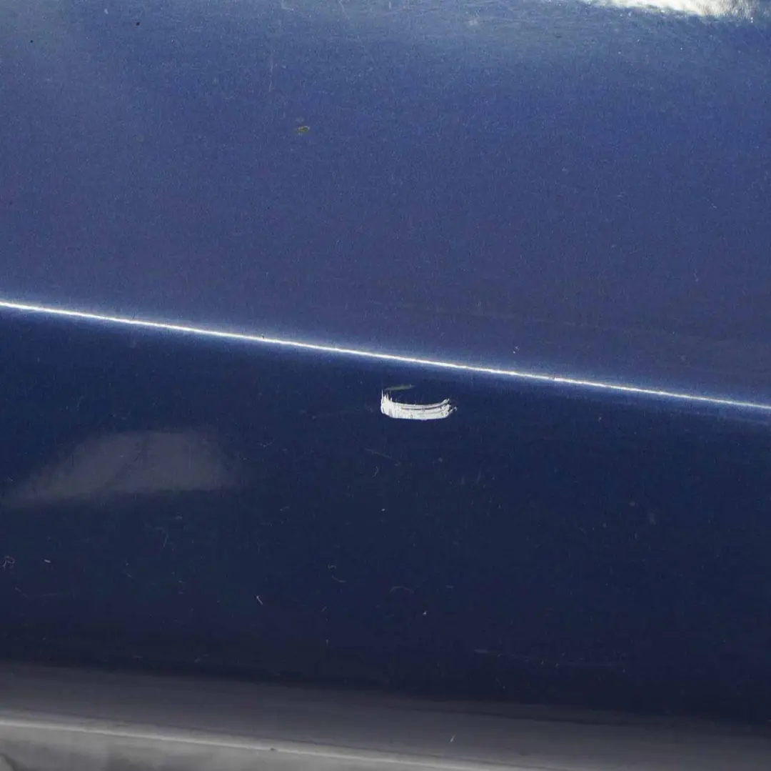BMW E90 E91 Sill Strip Side Skirt Right O/S Mysticblau Mystic Blue - A07 - SKU 0032950-MYS3 - Part number 0032950
