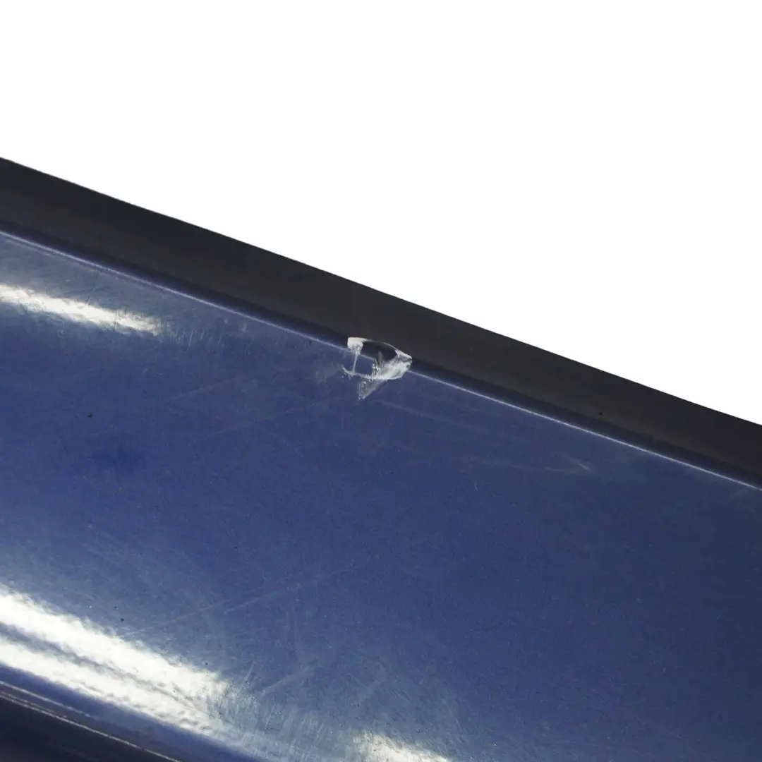 BMW E90 E91 Sill Strip Side Skirt Right O/S Mysticblau Mystic Blue - A07 - SKU 0032950-MYS3 - Part number 0032950