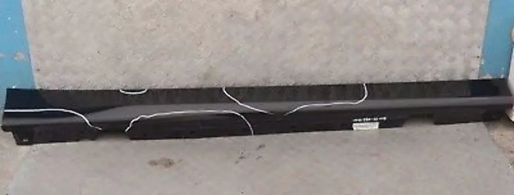 BMW 3 SERIES 15 E90 E91 Sill strip side skirt right O/S Schwarz Black 2 - 668 - SKU 0032950-SCH15 - Part number 32950