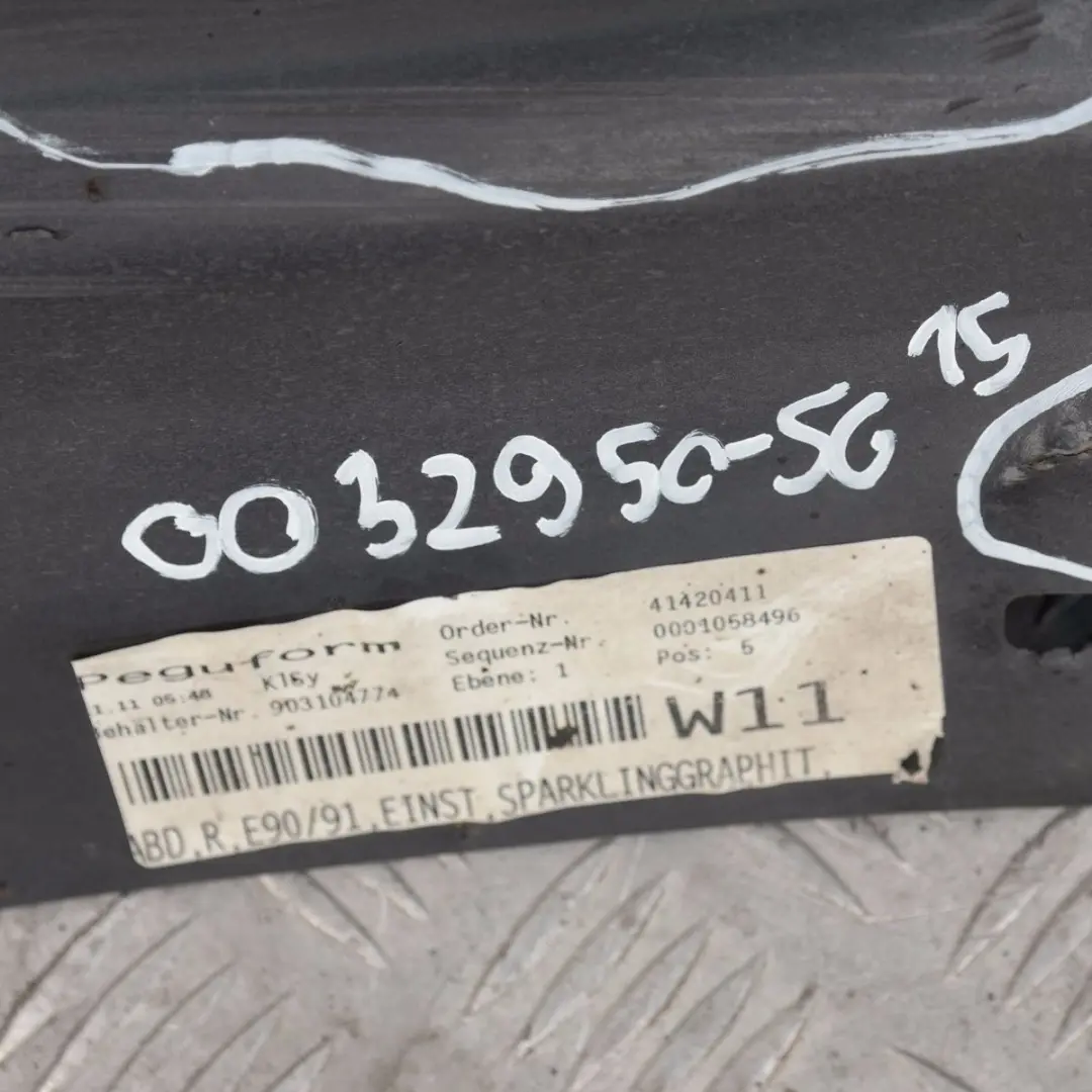 BMW 3 SERIES E90 E91 Sill Strip Side Skirt Right O/S Sparkling Graphite Metallic - SKU 0032950-SG15 - Part number 32950