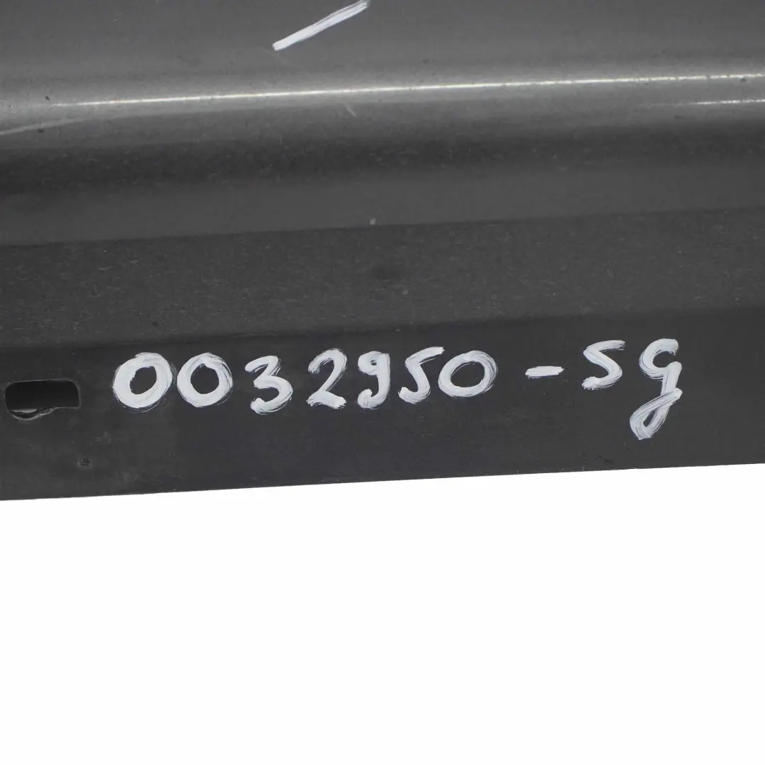 BMW E90 E91 Striscia davanzale Gonna laterale destra Sparkling Graphite - A22 - SKU 0032950-SG2 - Numero di parte 0032950