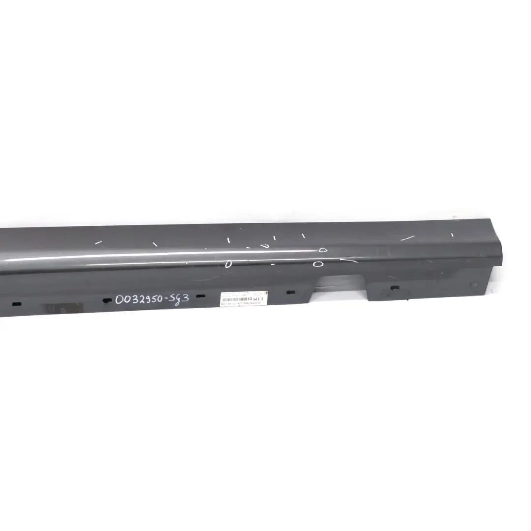 BMW E90 E91 Sill Strip Side Skirt Right O/S Sparkling Graphite Metallic - A22 - SKU 0032950-SG3 - Part number 0032950