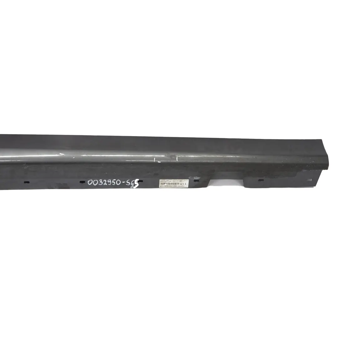 BMW E90 E91 Sill Strip Side Skirt Right O/S Sparkling Graphite Metallic - A22 - SKU 0032950-SG5 - Part number 51770032950