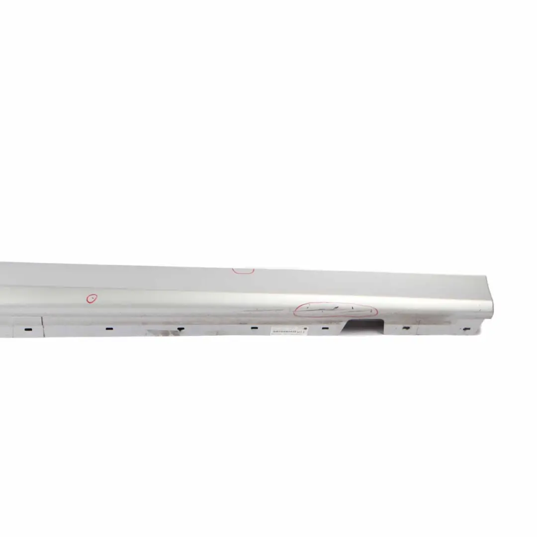 BMW E90 E91 Sill Strip Side Skirt Right O/S Titansilber Metallic Silver - 354 - SKU 0032950-TS1 - Part number 0032950