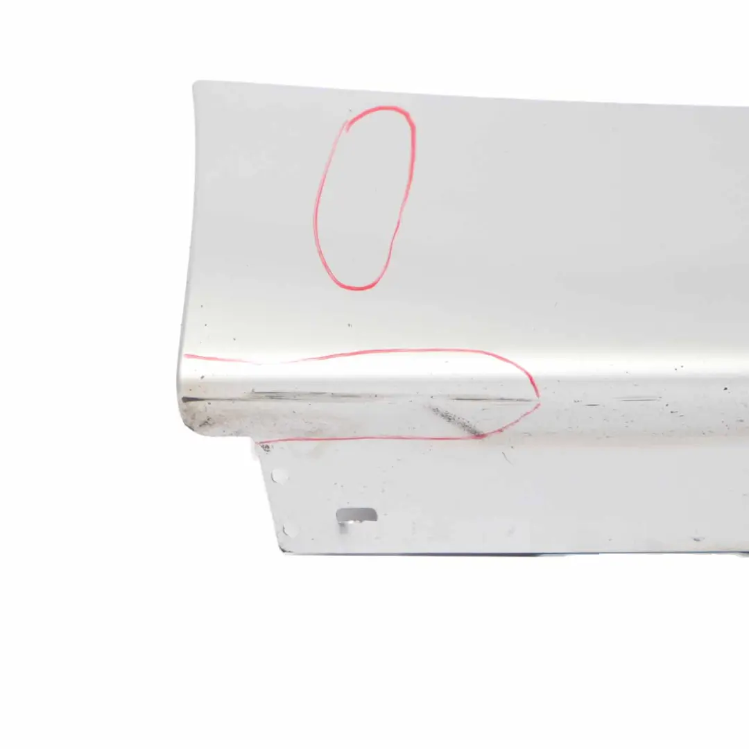 BMW E90 E91 Sill Strip Side Skirt Right O/S Titansilber Metallic Silver - 354 - SKU 0032950-TS1 - Part number 0032950