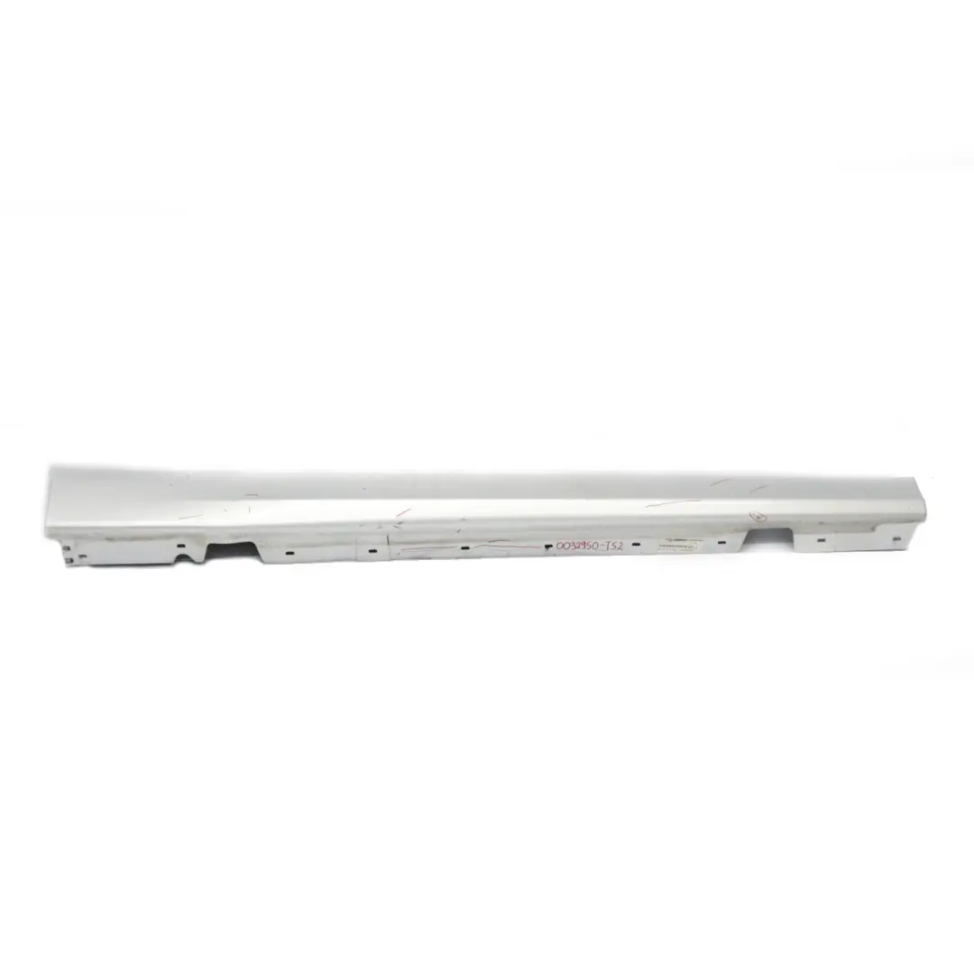 BMW E90 E91 Schwellerleiste Blende Schweller rechts Titansilber Silber - 354 - SKU 0032950-TS2 - Teilenummer 51770032950