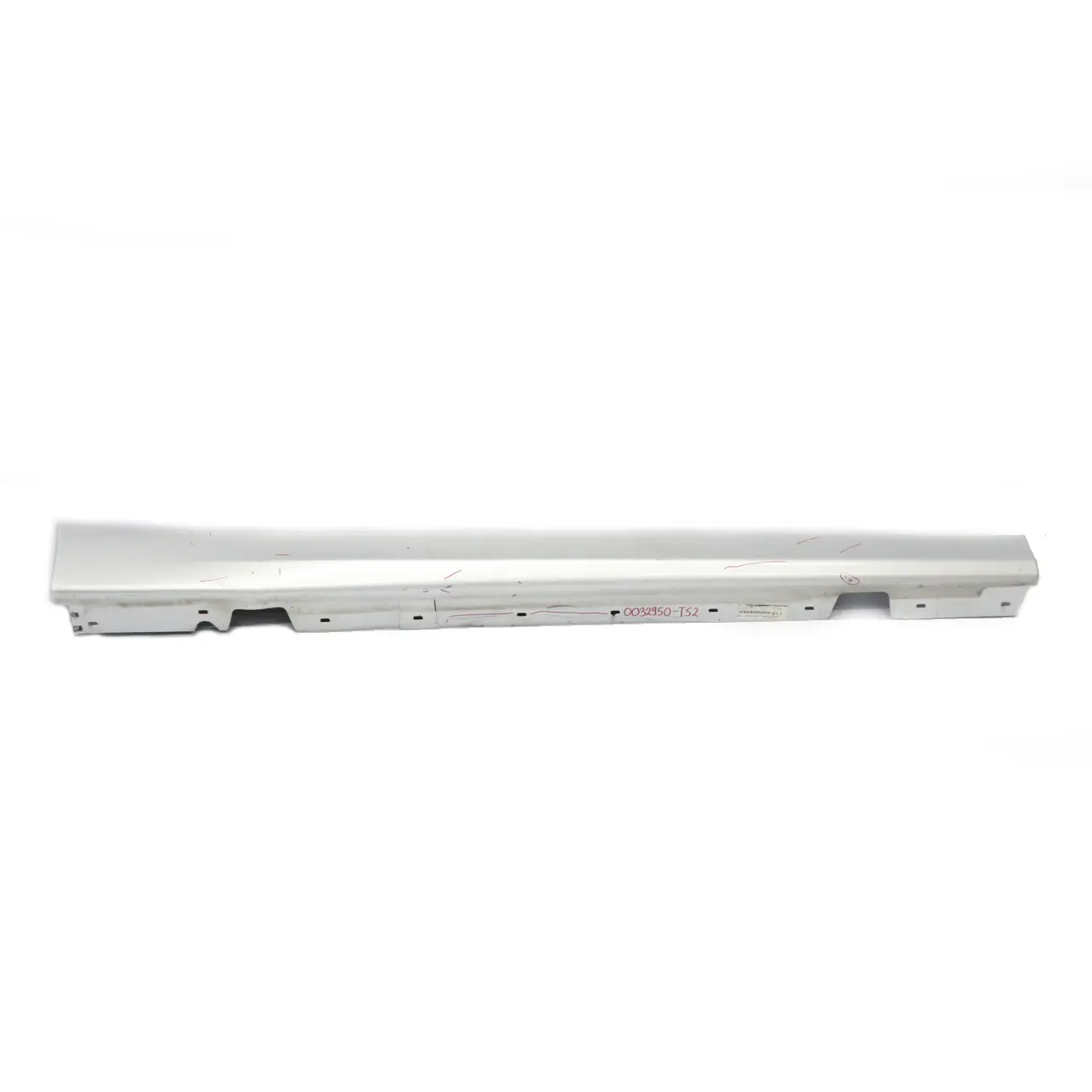 BMW E90 E91 Sill Strip Faldón lateral derecho Titansilber Metallic Silver- 354