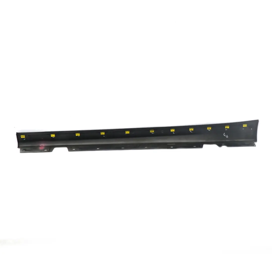 BMW E90 E91 Sill Strip Faldón lateral derecho Titansilber Metallic Silver- 354 - SKU 0032950-TS2 - Número de pieza 51770032950