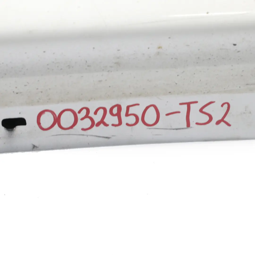 BMW E90 E91 Striscia davanzale Gonna laterale destra Titansilber Argento - 354 - SKU 0032950-TS2 - Numero di parte 51770032950