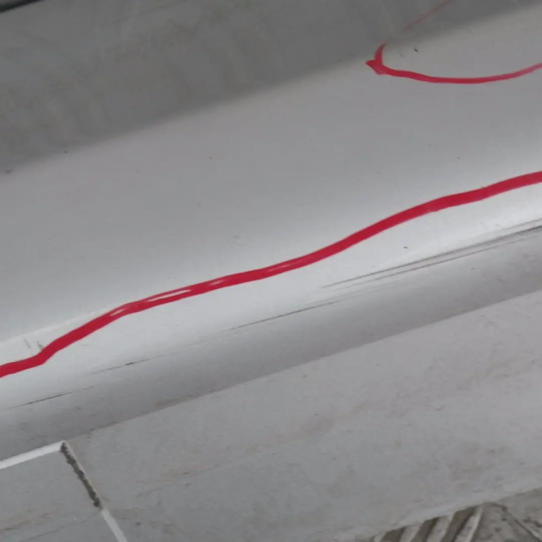 BMW 3 SERIES E90 E91 Sill Strip Side Skirt Right O/S Titansilber Metallic Silver - SKU 0032950-TS3 - Part number 32950