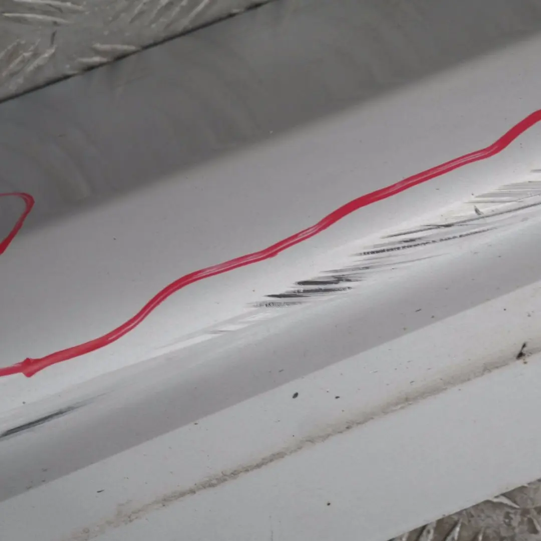 BMW 3 SERIES E90 E91 Sill Strip Side Skirt Right O/S Titansilber Metallic Silver - SKU 0032950-TS3 - Part number 32950