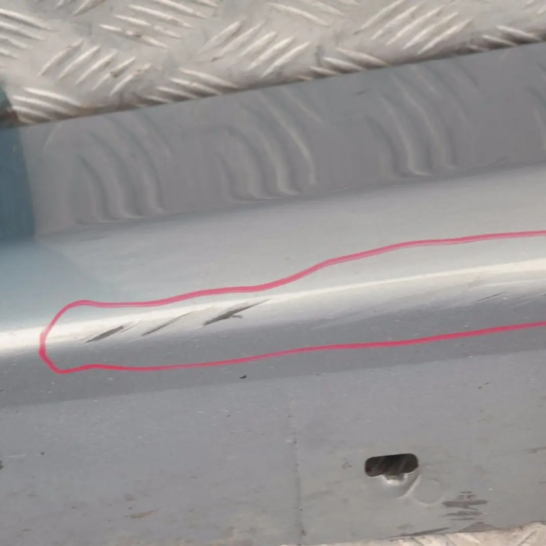 BMW E90 E91 Sill Strip Side Trim Skirt Left N/S Arktis Metallic - A34 - SKU 0032951-AM1 - Part number 0032951
