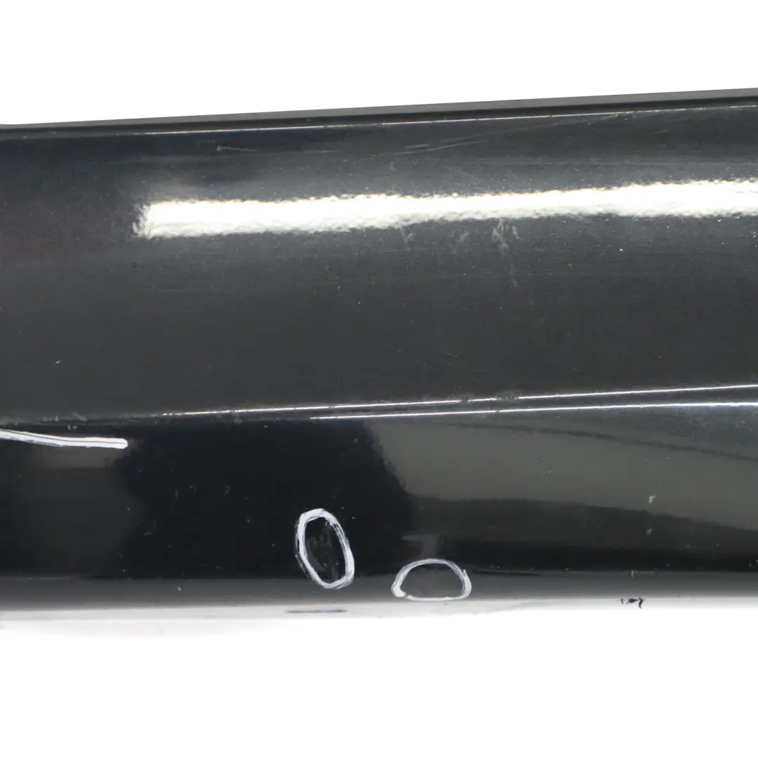 BMW E90 E91 Coprire la striscia Gonna laterale sinistra Black Sapphire - 475 - SKU 0032951-BS1 - Numero di parte 0032951