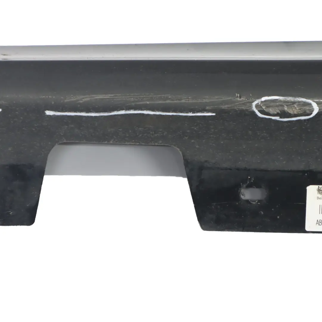 BMW E90 E91 Coprire la striscia Gonna laterale sinistra Black Sapphire - 475 - SKU 0032951-BS1 - Numero di parte 0032951