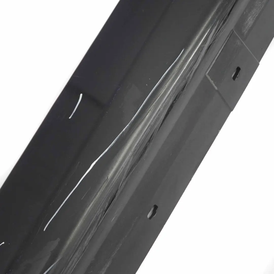 BMW E90 E91 Bas de Porte Couverture Seuil Gauche Noir Sapphire Metallique - 475 - SKU 0032951-BS2 - Numéro de pièce 32951