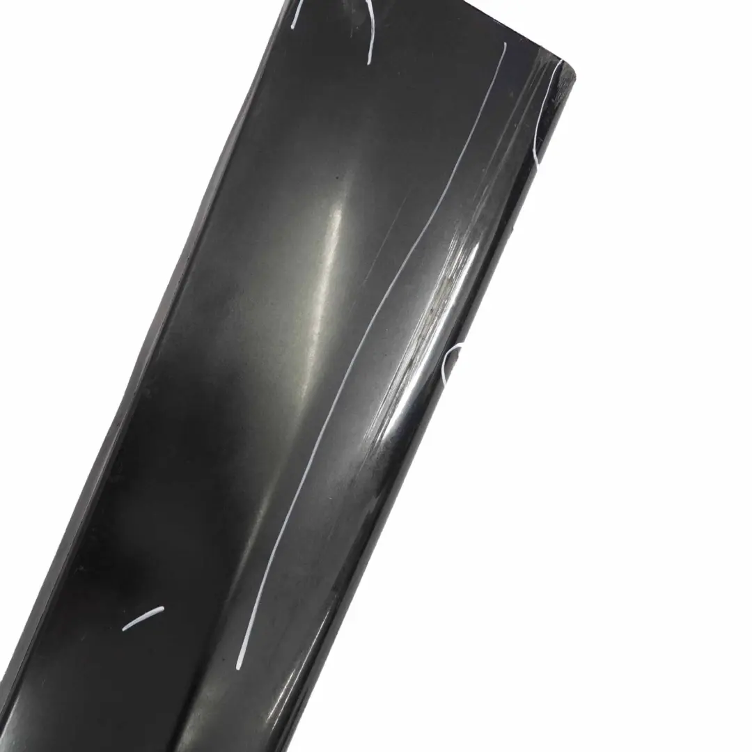 BMW E90 E91 Embellecedor Alféizar Izquierdo Negro Zafiro Black - 475 - SKU 0032951-BS2 - Número de pieza 32951