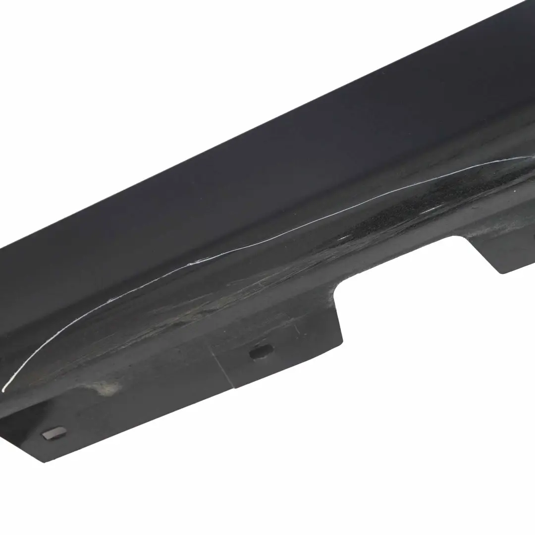 BMW E90 E91 Embellecedor Alféizar Izquierdo Negro Zafiro Black - 475 - SKU 0032951-BS2 - Número de pieza 32951