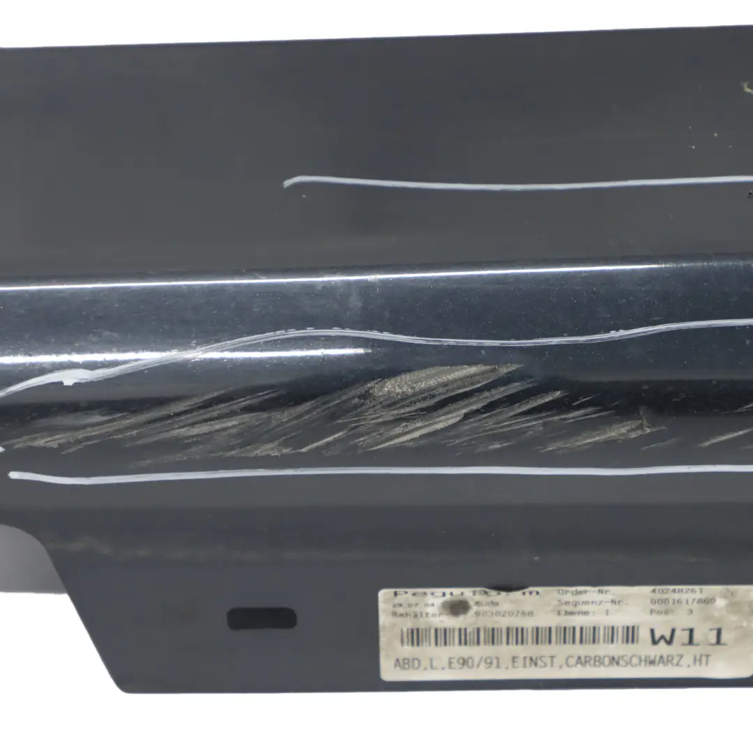 Sill Strip Side Trim Skirt Left N/S Carbonschwarz Carbon to BMW 3 SERIES E90 E91 with Part number 0032951-CAR BMW 3 SERIES E90 E91 Sill Strip Side Trim Skirt Left N/S Carbonschwarz Carbon - SKU 0032951-CAR - Part number 0032951-CAR