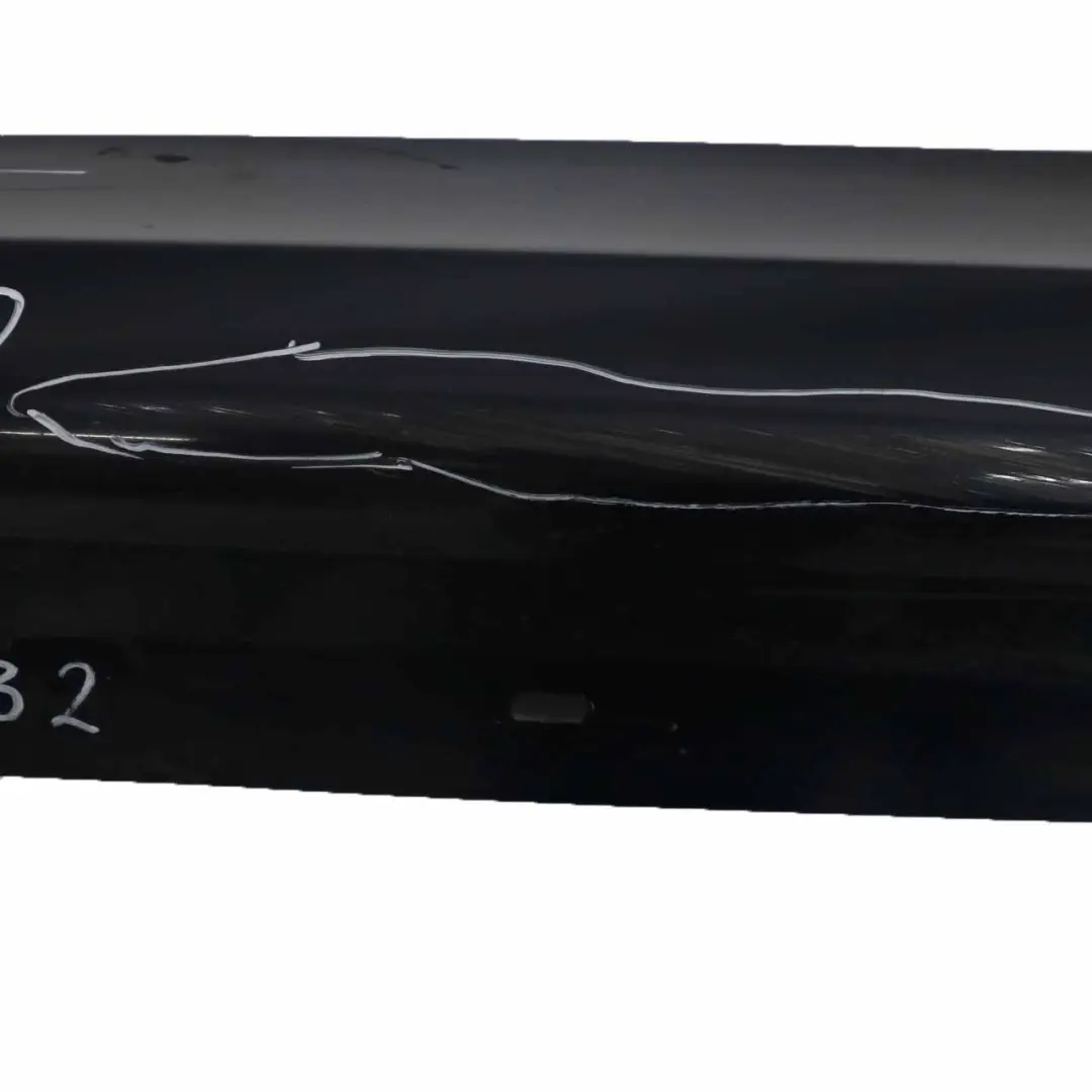 BMW E90 E91 Bande de seuil Jupe latérale gauche Bleu Monacoblau Métallisé - A35 - SKU 0032951-MB2 - Numéro de pièce 0032951