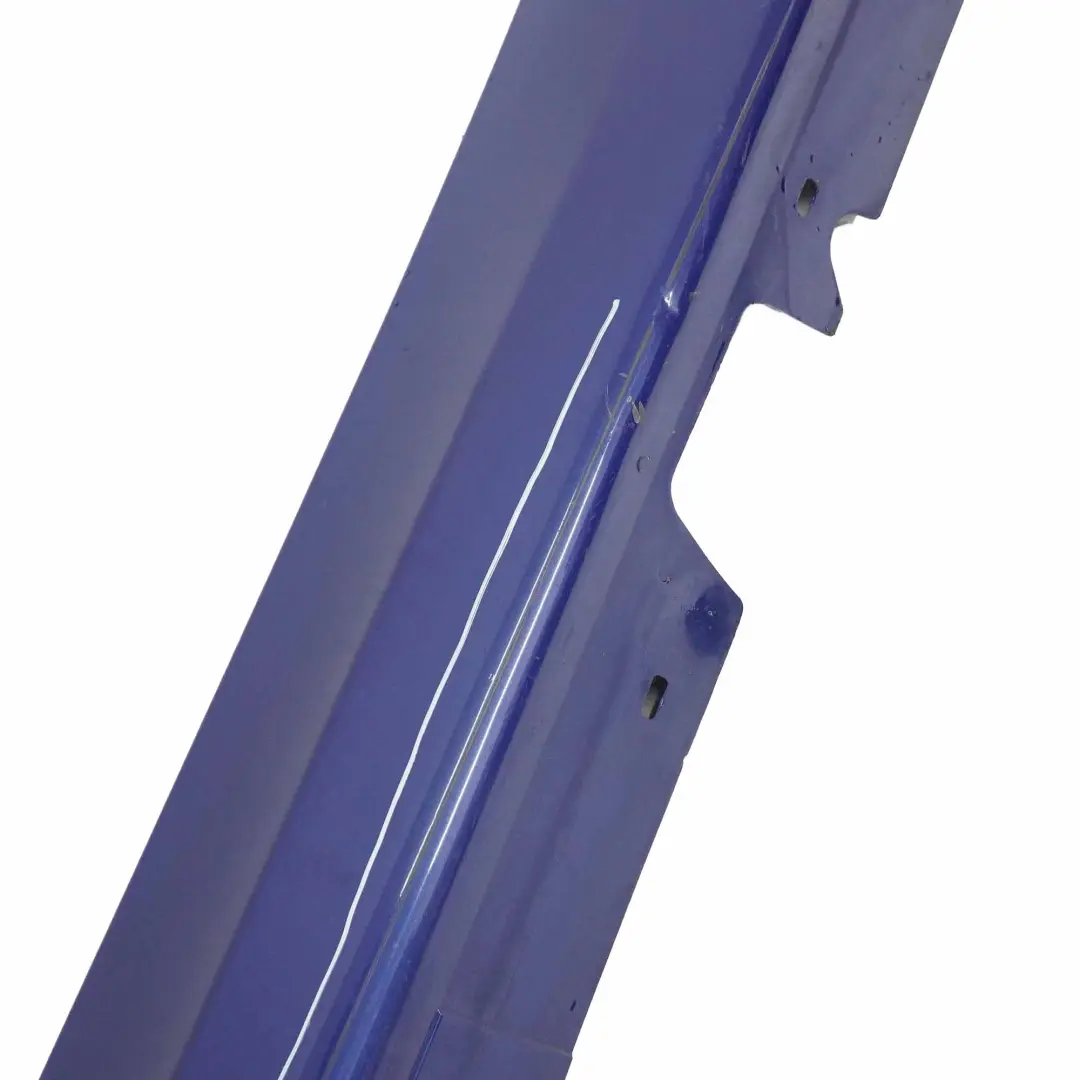 Side Skirt Sill Strip Trim Left N/S Montegoblau Blau Blue - A51 to BMW E90 E91 with Part number 0032951 BMW E90 E91 Side Skirt Sill Strip Trim Left N/S Montegoblau Blau Blue - A51 - SKU 0032951-MTB1 - Part number 0032951