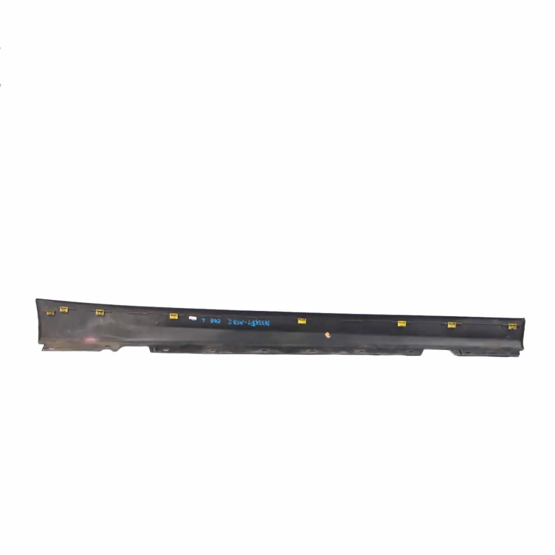 BMW E90 E91 Side Skirt Sill Strip Trim Left N/S Montegoblau Blau Blue - A51 - SKU 0032951-MTB2 - Part number 0032951