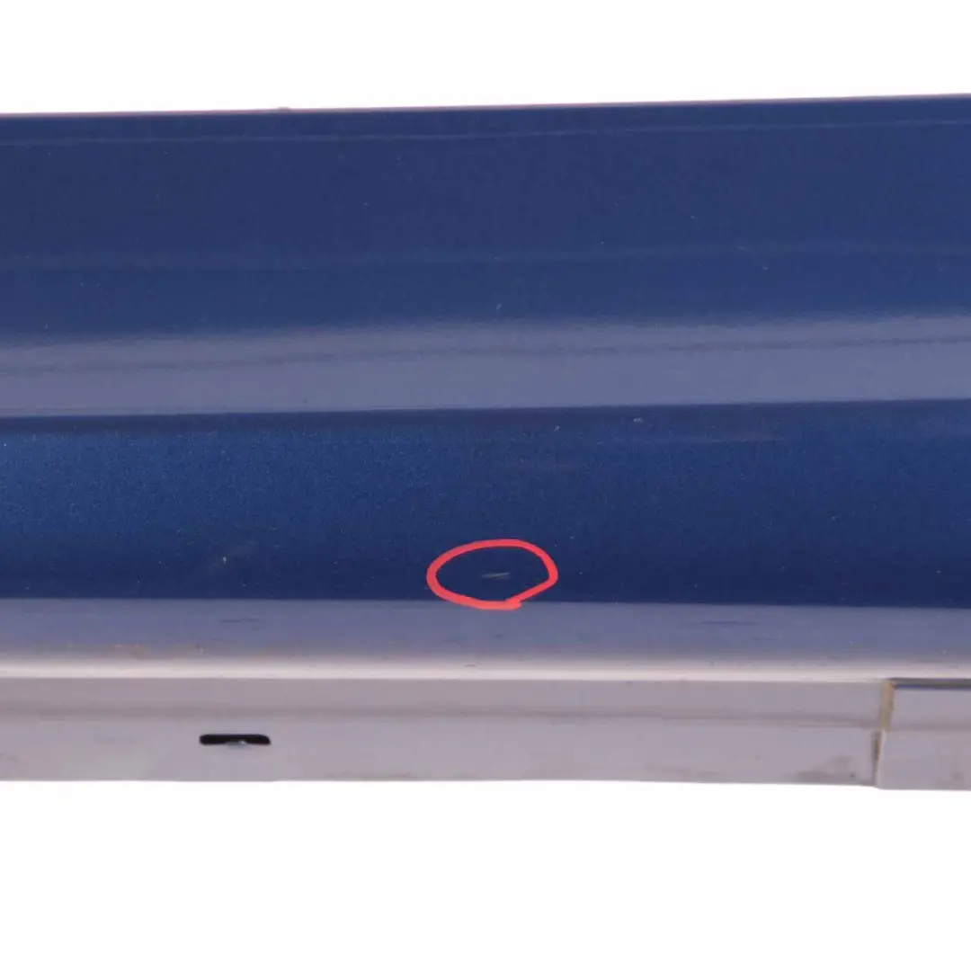 Side Skirt Sill Strip Trim Left N/S Montegoblau Blau Blue - A51 to BMW E90 E91 with Part number 0032951 BMW E90 E91 Side Skirt Sill Strip Trim Left N/S Montegoblau Blau Blue - A51 - SKU 0032951-MTB2 - Part number 0032951