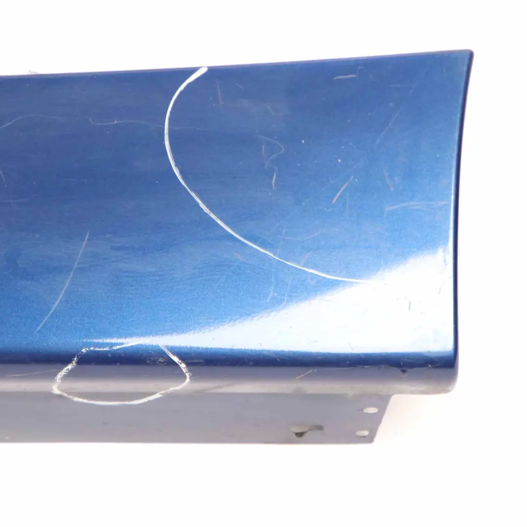 BMW E90 E91 Sill Strip Side Trim Skirt Left N/S Montegoblau Blau Blue - A51 - SKU 0032951-MTB - Part number 0032951