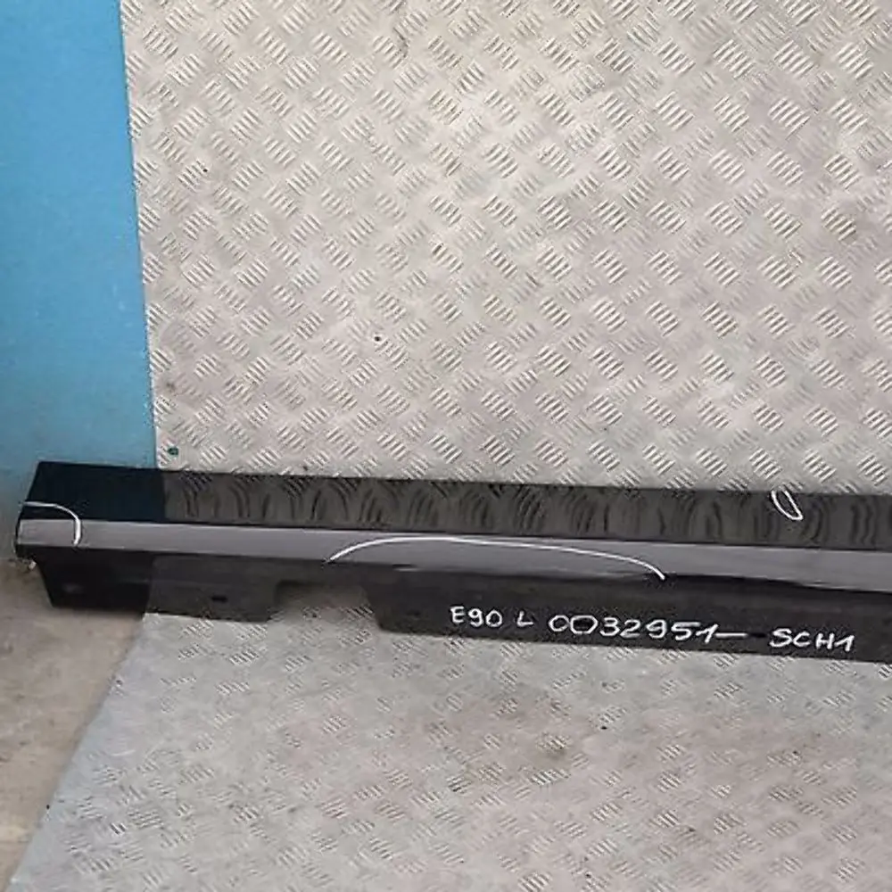 BMW 3 SERIES 1 E90 E91 Sill Strip Side Skirt Left N/S Schwarz Black 2 - 668 - SKU 0032951-SCH1 - Part number 32951