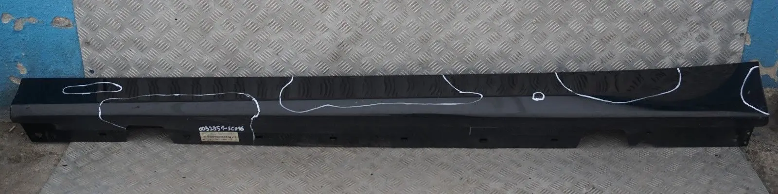 BMW 3 Series 16 E90 E91 Sill Strip Side Skirt Left N/S Schwarz Black 2 - 668