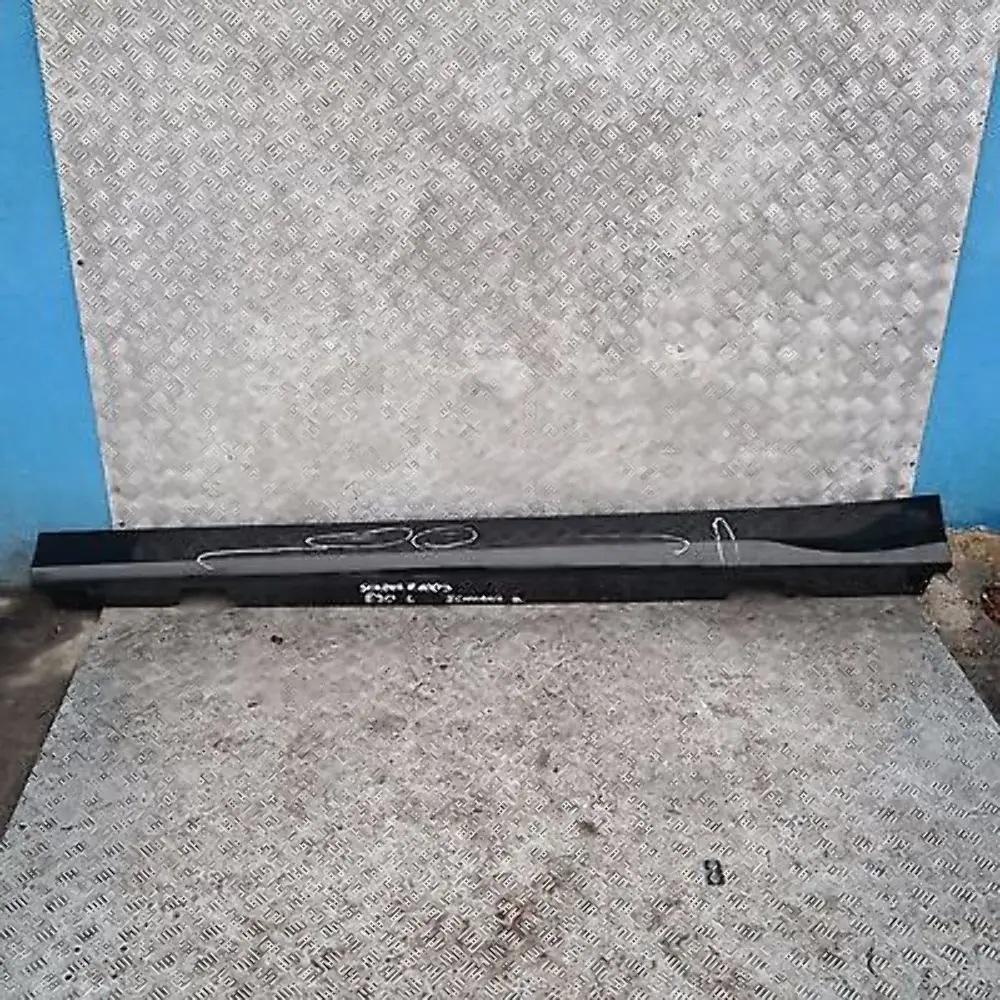 BMW E90 E91 Sill Strip Faldón Lateral Izquierdo Schwarz 2 - 668