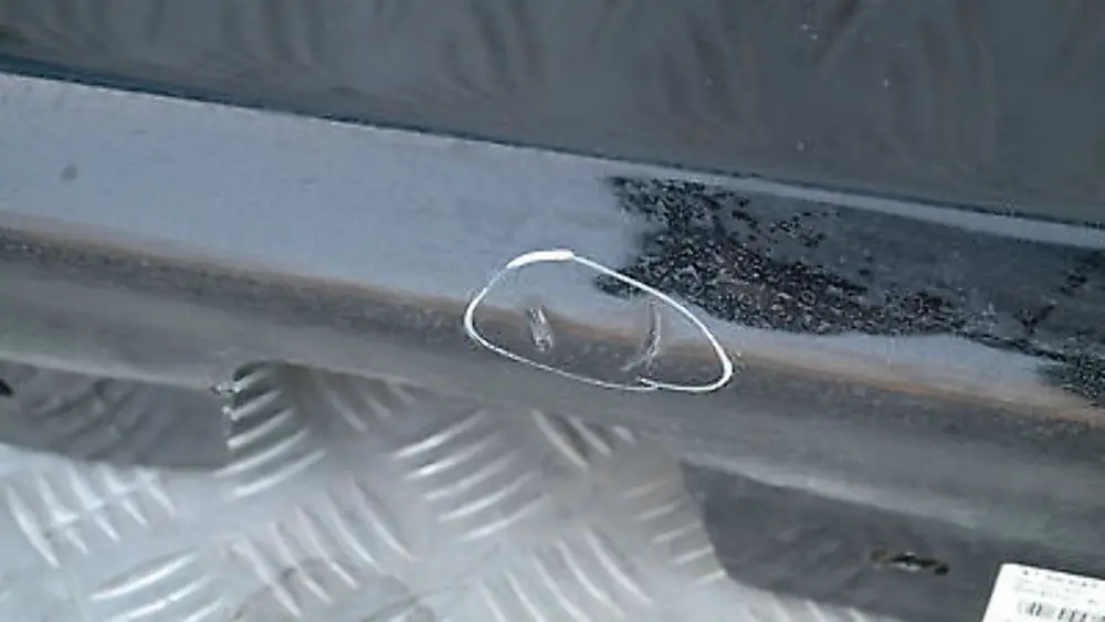  Striscia Davanzale BMW E90 E91 Gonna Laterale Sinistra Schwarz Nero 2 - 668 - SKU 0032951-SCH4 - Numero di parte 32951