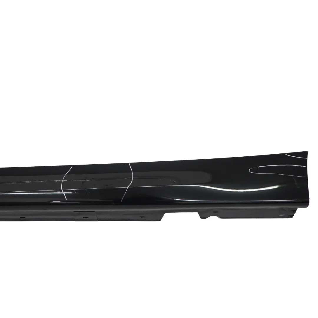 BMW E90 E91 Listello Portiera Apertura Gonna SX Nero 2 - SKU 0032951-SCH - Numero di parte 0032951-SCH