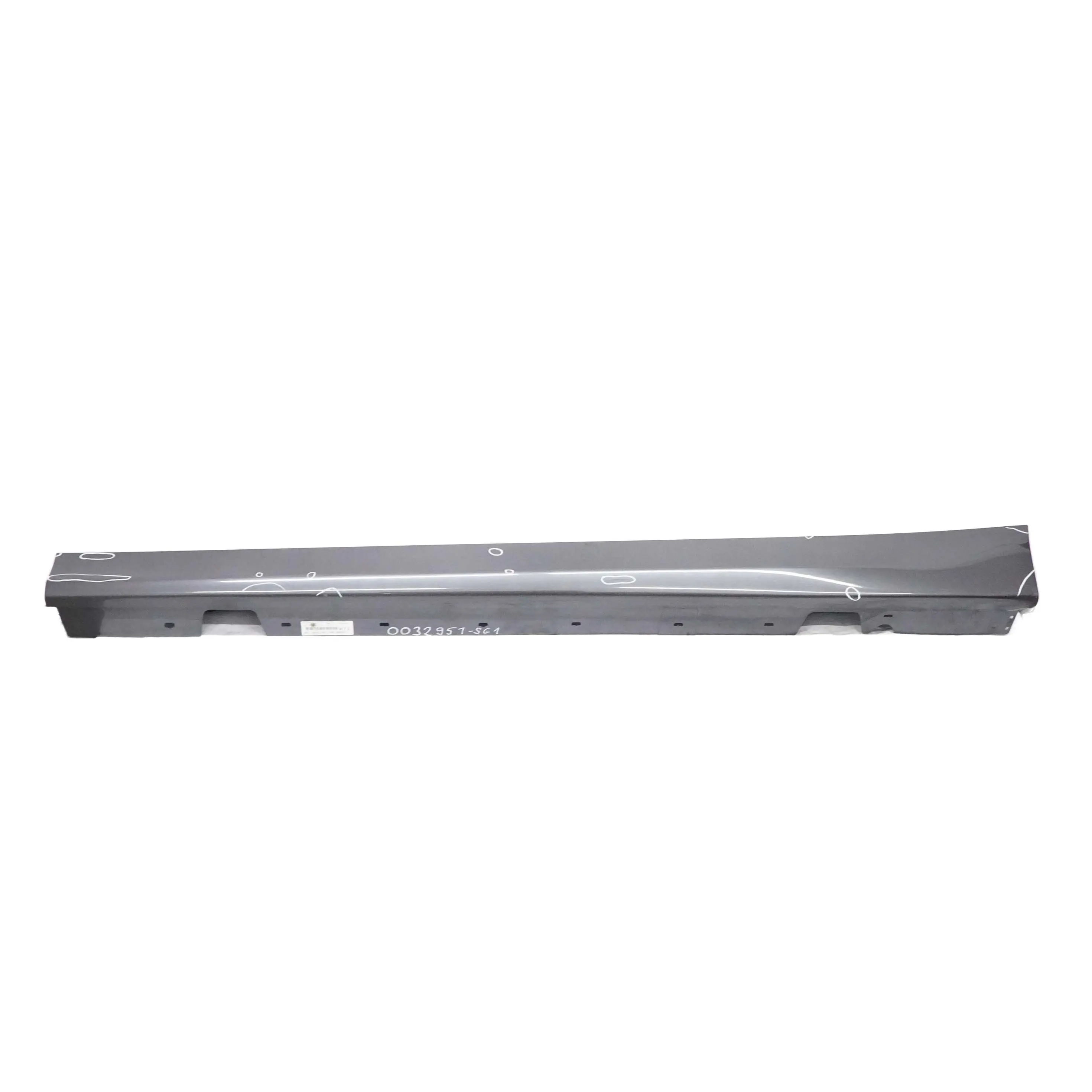 BMW E90 E91 Sill Strip Side Trim Skirt Left Sparkling Graphite A22