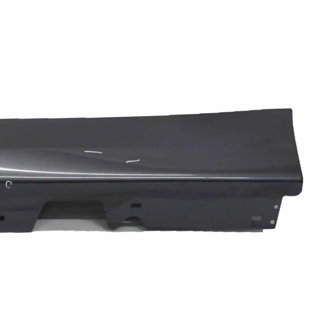 BMW E90 E91 Sill Strip Faldón Lateral Izquierdo Sparkling Graphite - A22 - SKU 0032951-SG2 - Número de pieza 0032951-SG2