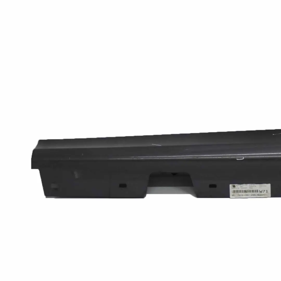 BMW E90 E91 Side Skirt Sill Cover Strip Left N/S Sparkling Graphite Metallic A22 - SKU 0032951-SG6 - Part number 0032951