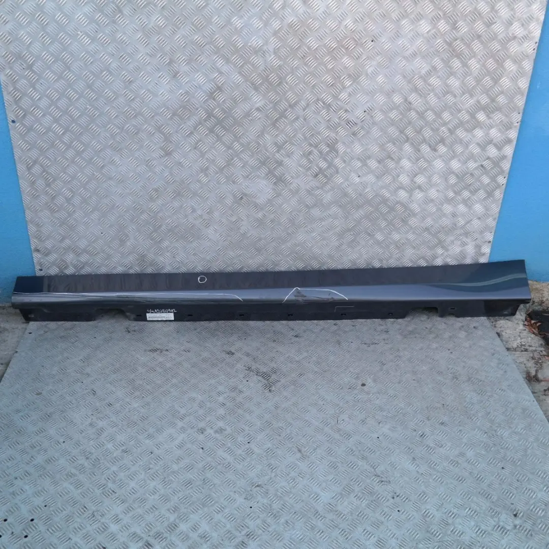 Sill strip side trim skirt left N/S Sparkling Graphite A22 to BMW E90 E91 with Part number 51770032951 BMW E90 E91 Sill strip side trim skirt left N/S Sparkling Graphite A22 - SKU 0032951-SG7 - Part number 51770032951