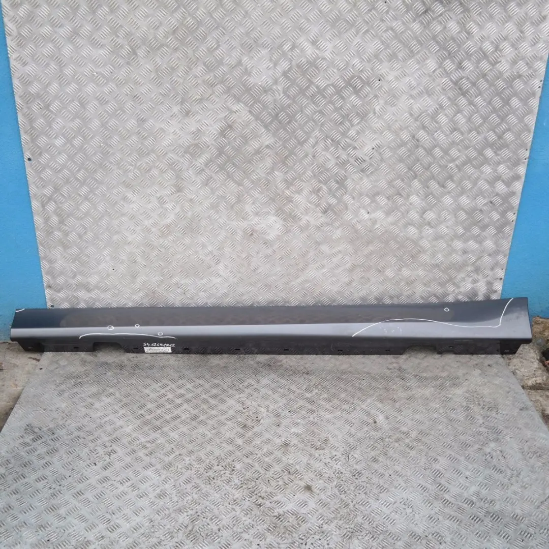 BMW 3 E90 E91 Bas de Porte Couverture Seuil a Gauche Mousseux Graphite Metalique - SKU 0032951-SG8 - Numéro de pièce 51770032951