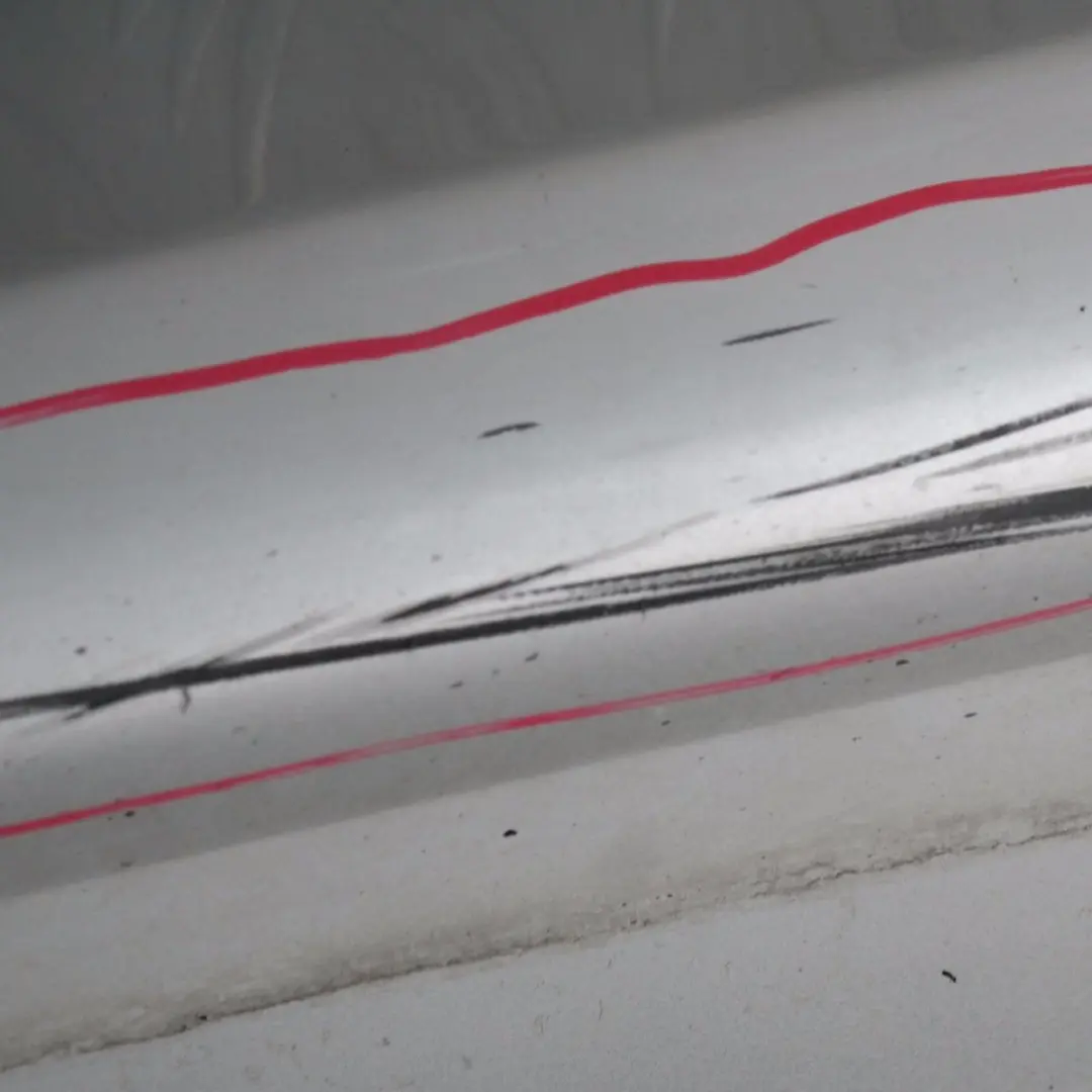 BMW E90 E91 Listello Portiera Apertura Gonna Links Argento-Titanio Argento - SKU 0032951-TS10 - Numero di parte 32951