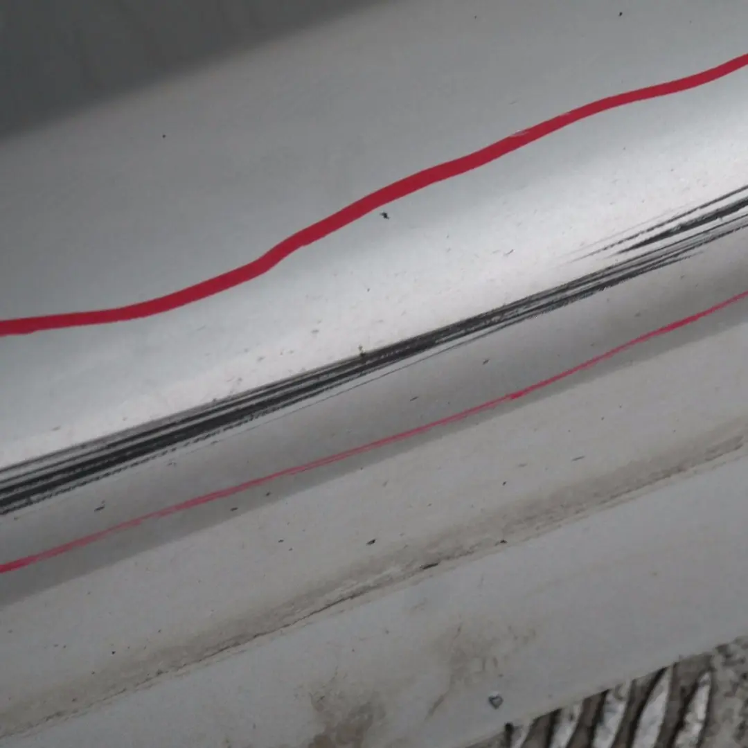 BMW E90 E91 Listello Portiera Apertura Gonna Links Argento-Titanio Argento - SKU 0032951-TS10 - Numero di parte 32951