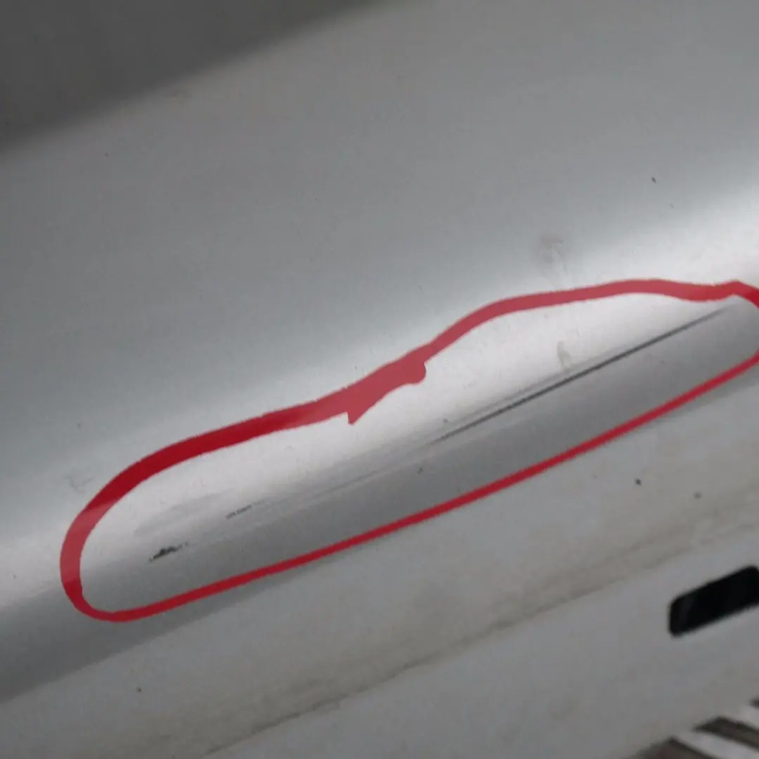BMW E90 E91 Listello Portiera Apertura Gonna Links Argento-Titanio Argento - SKU 0032951-TS10 - Numero di parte 32951